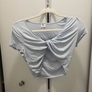 Blue Sunday best top size medium. Cropped